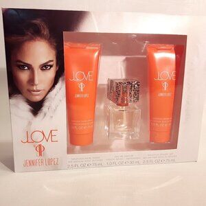 Jlove Jennifer Lopez 1 oz Body Lotion Gift Set BNIP